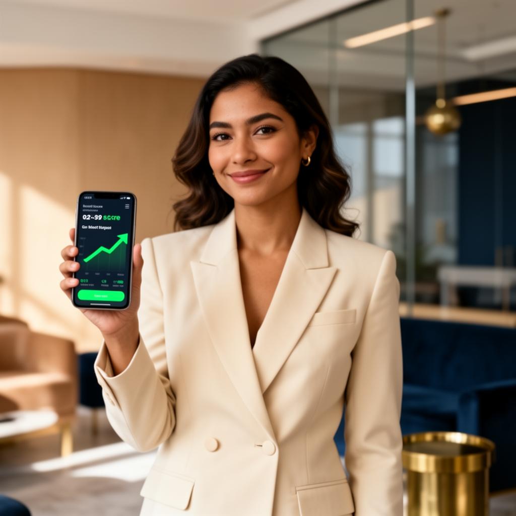Asesora estratégica de ProAvanza Consulting mostrando una evolución positiva en el perfil crediticio